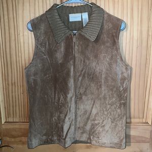 LizSport Leather Vest